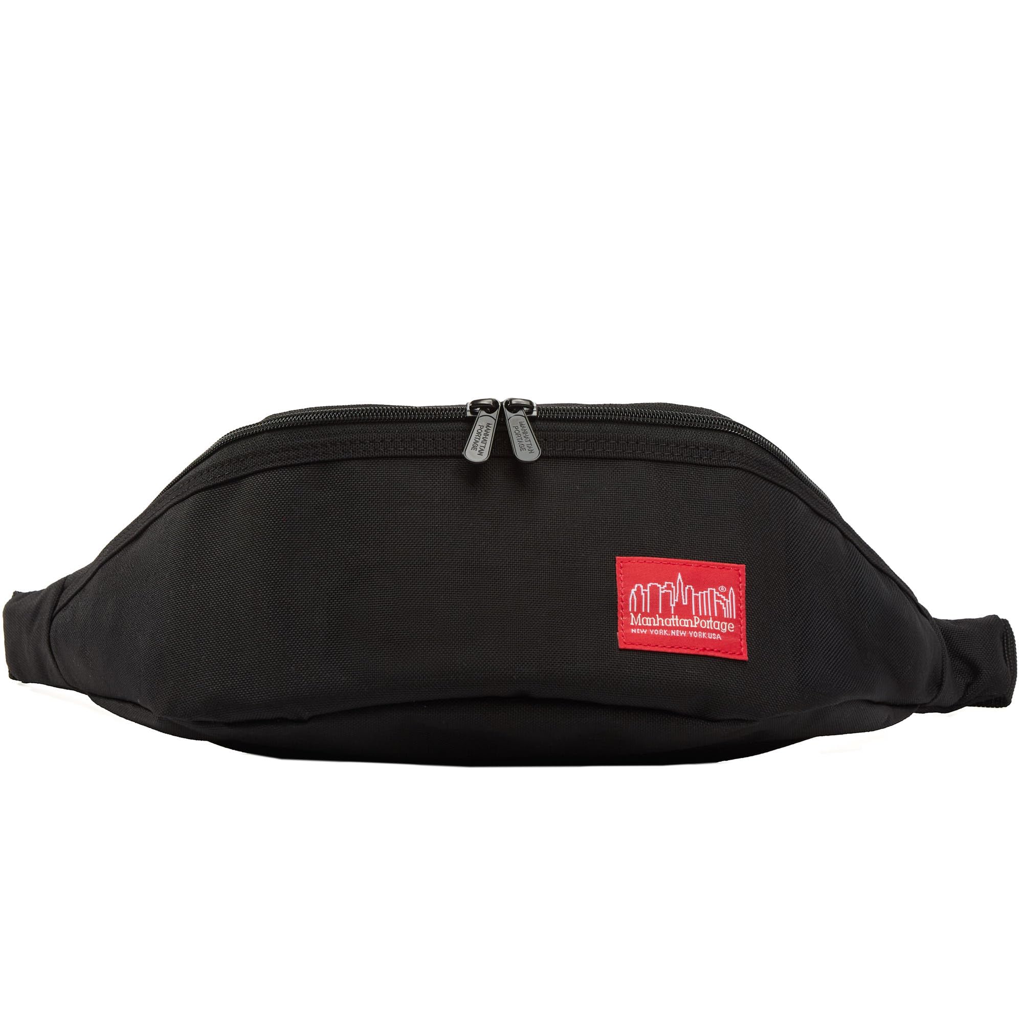Manhattan Portage Brooklyn Bridge Waist Bag (BLK, men, women, water resistant, cross body, waist, buckle closure, 1000D) - Image 3