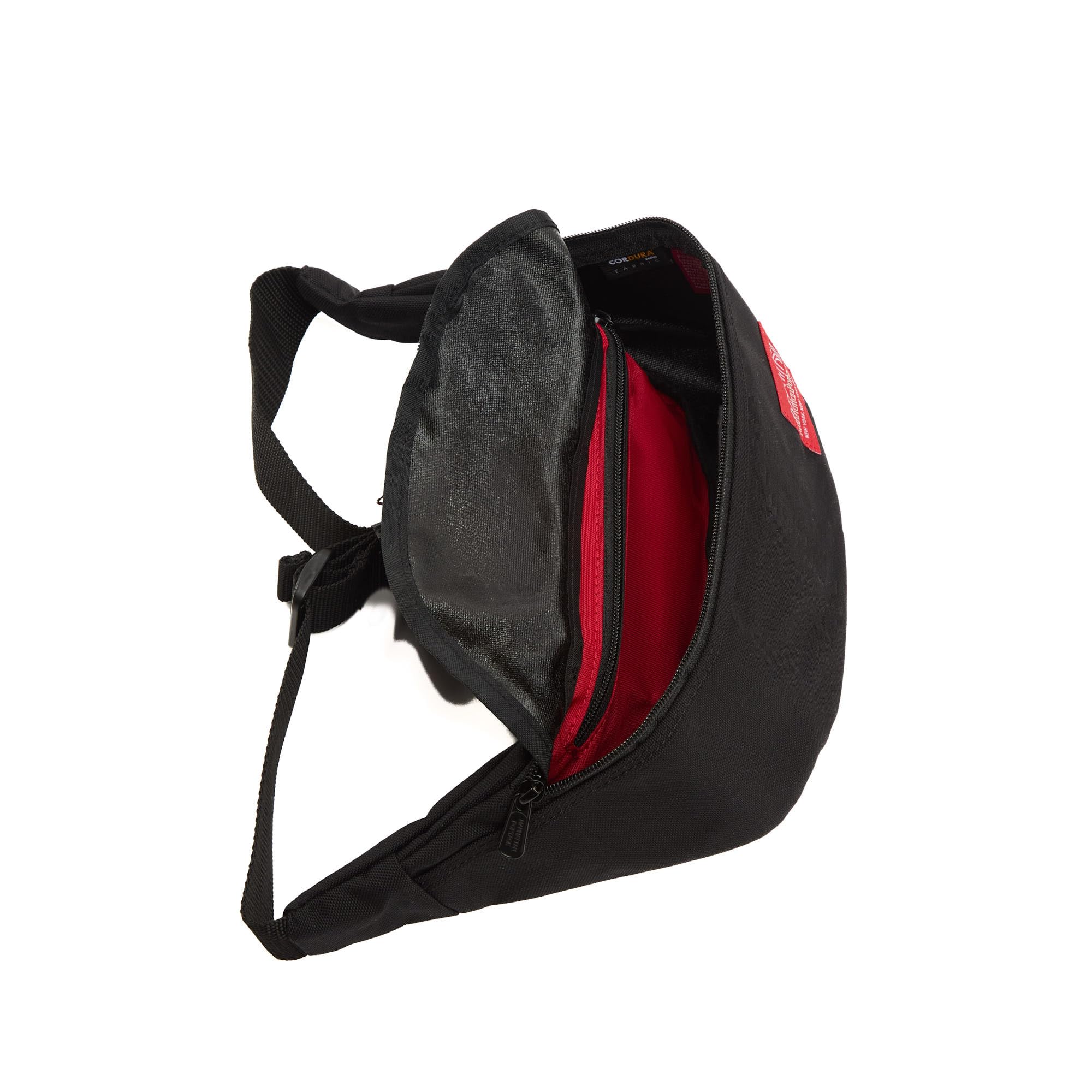 Manhattan Portage Brooklyn Bridge Waist Bag (BLK, men, women, water resistant, cross body, waist, buckle closure, 1000D) - Image 7